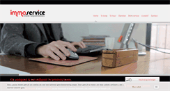Desktop Screenshot of immoservicelier.be